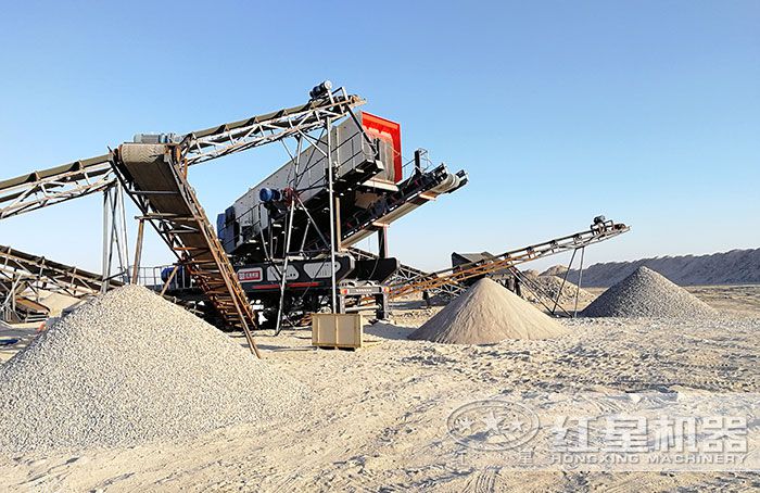 移動制沙生產線流程 移動制沙生產線流程
