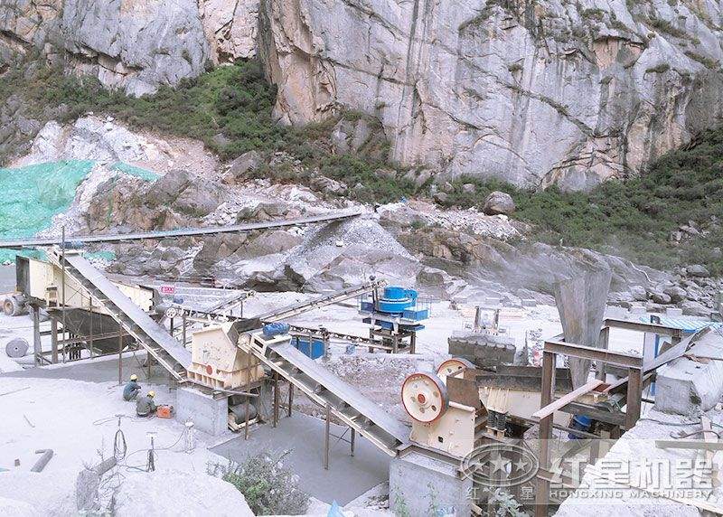 硬度不高石頭制沙生產配置