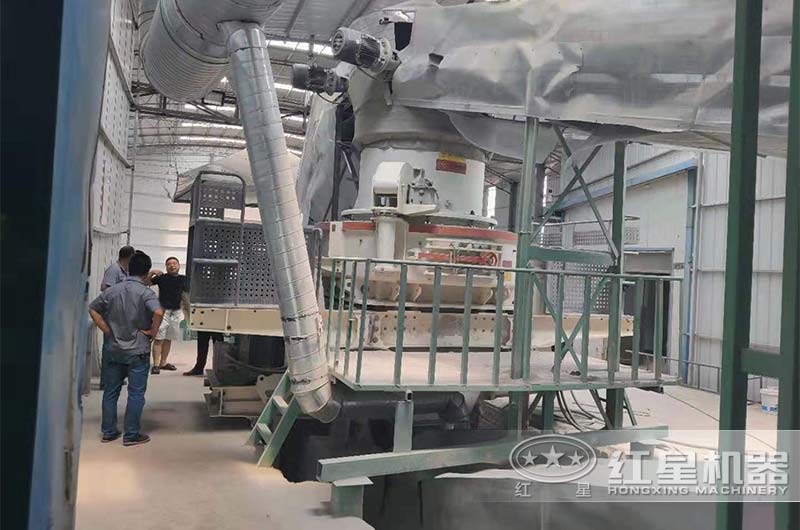 制砂機現場實拍