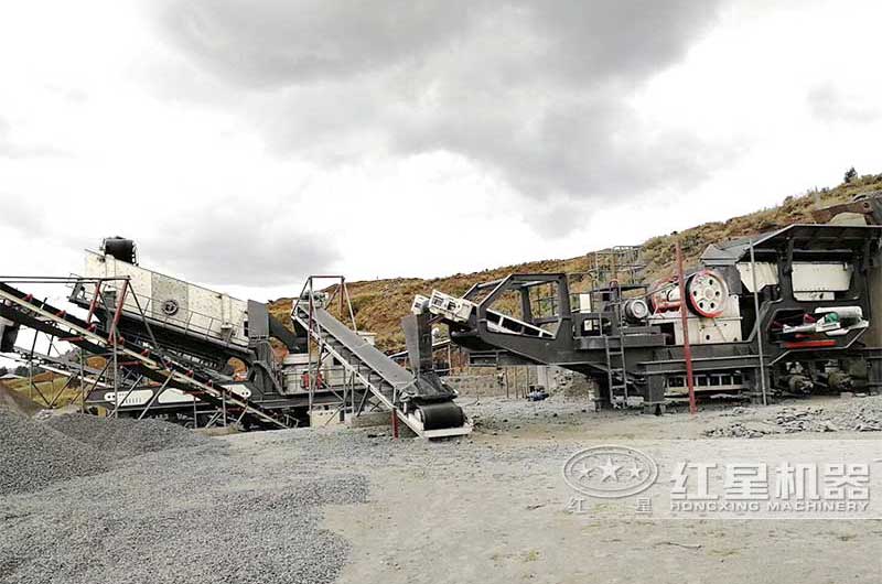 時產300噸花崗巖制砂生產線方案三