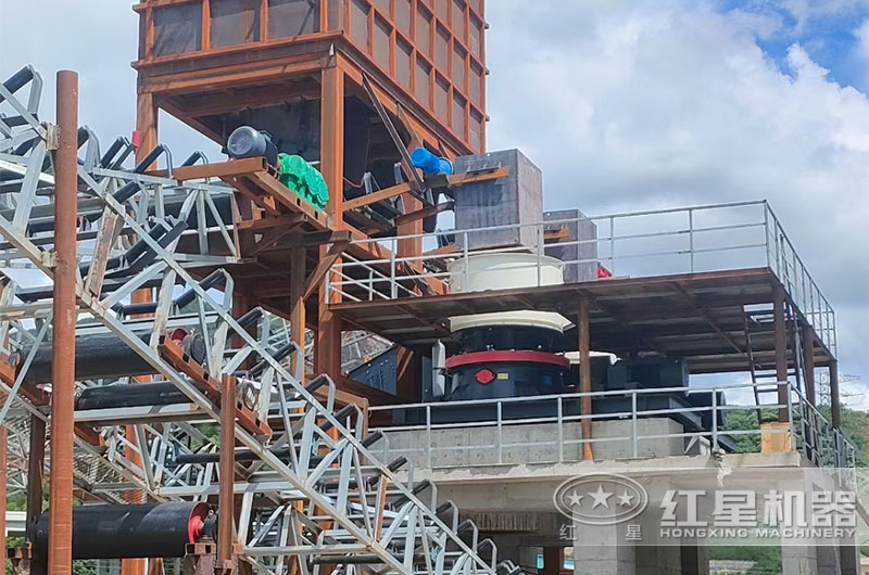 單缸圓錐破碎機