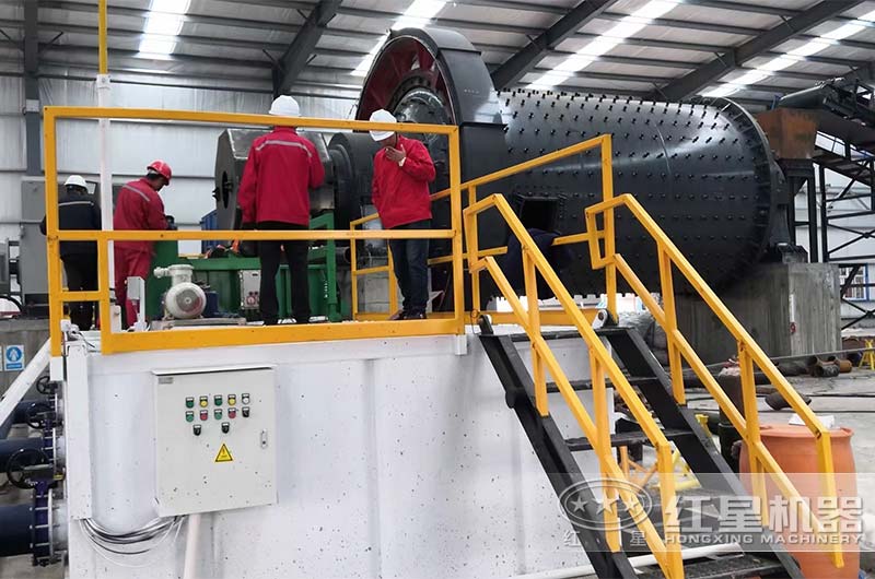 節能環保球磨機現場 節能環保球磨機現場