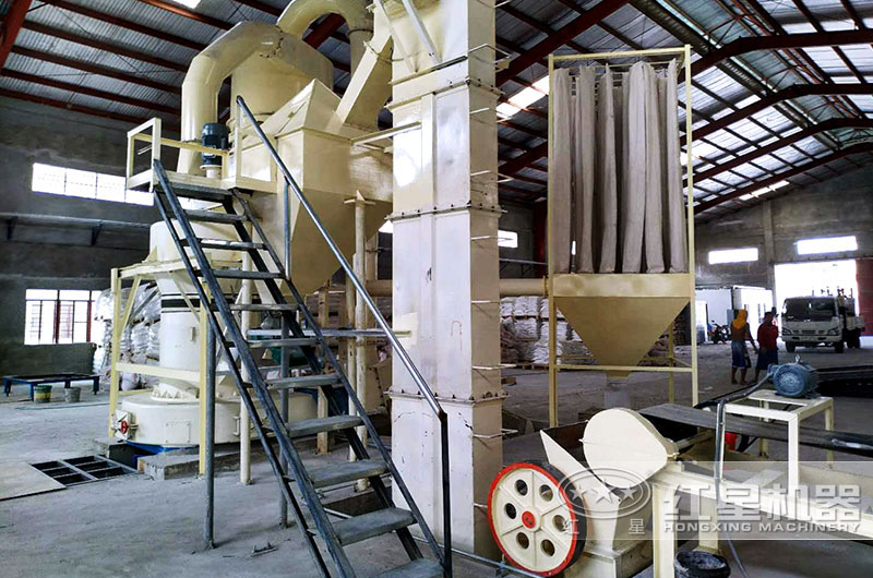 磨粉現場用顎式破碎機打頭陣