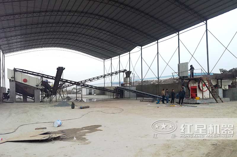 廣東深圳花崗巖破碎生產(chǎn)線