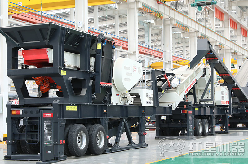 節能型移動破碎站（輪胎式）