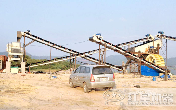 HVI制砂機(jī)配置輪斗洗砂機(jī) HVI制砂機(jī)配置輪斗洗砂機(jī)