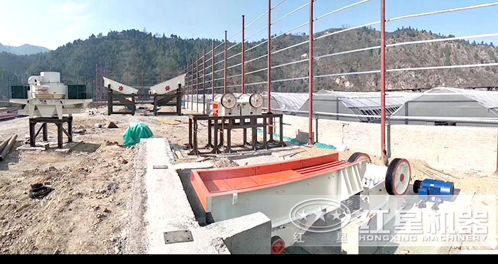 VSI7611制砂機制沙現(xiàn)場 VSI7611制砂機制沙現(xiàn)場