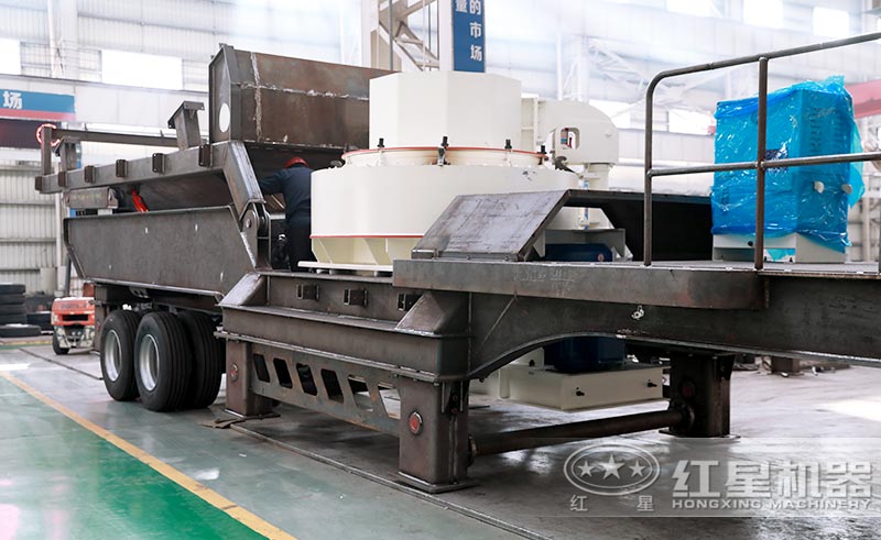 移動式制砂機移動較方便