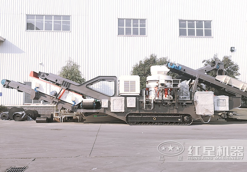 履帶移動破碎機