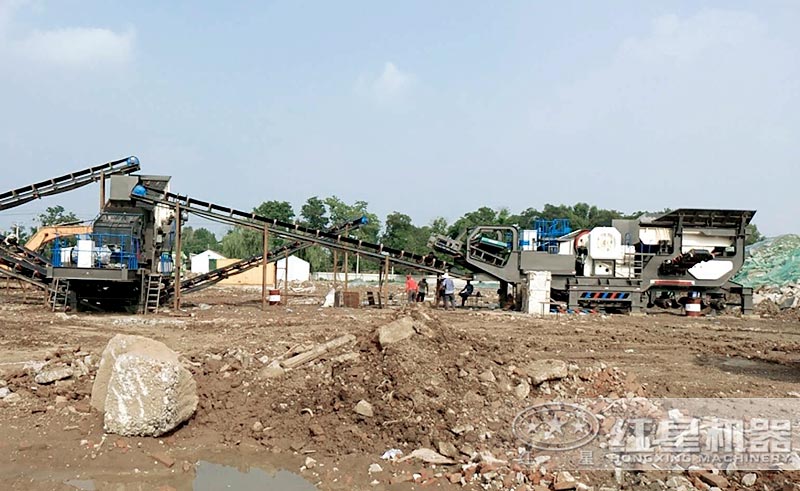 移動(dòng)式建筑垃圾處理場 移動(dòng)式建筑垃圾處理場