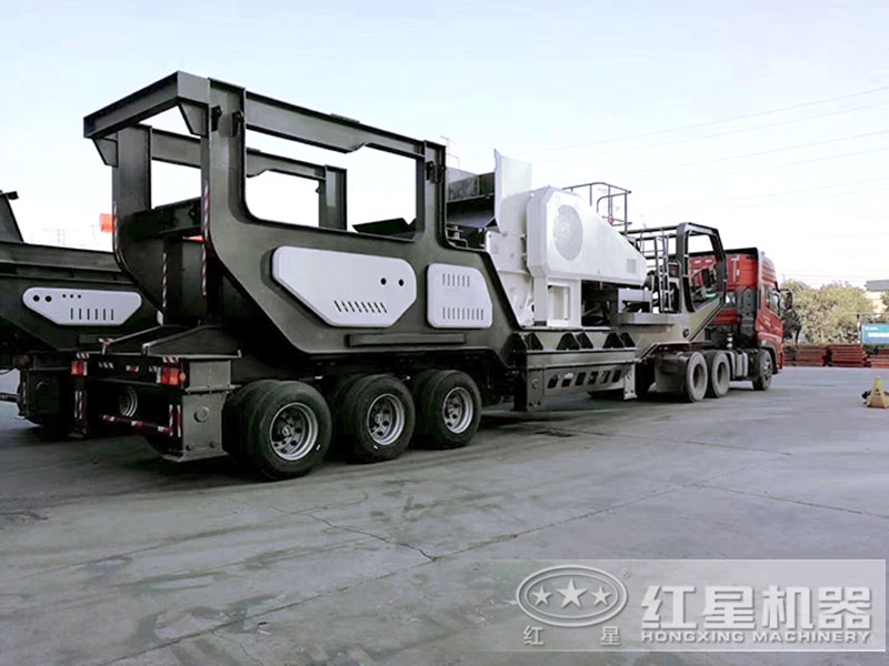 移動(dòng)煤炭破碎機(jī)（輪胎配置）