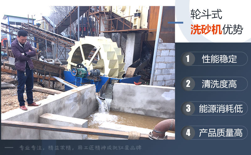輪式洗砂機的優勢說明