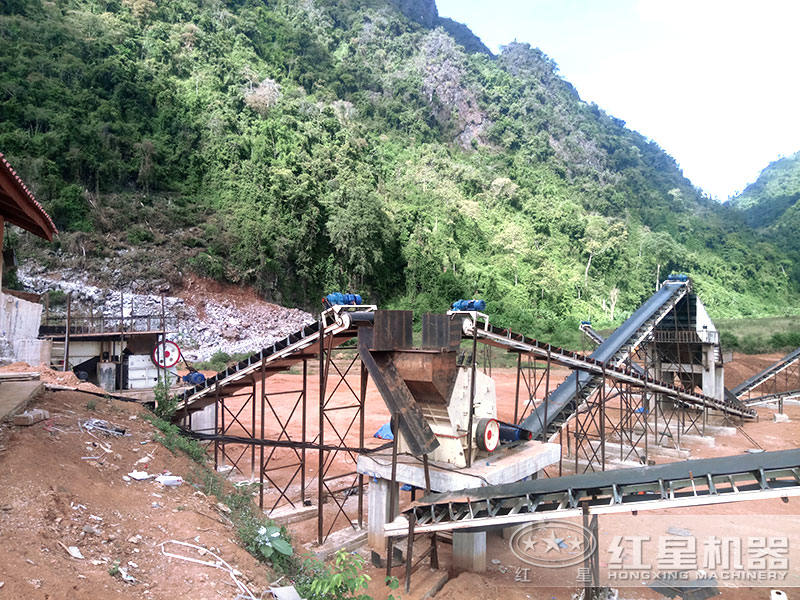 小型顎式破碎機+小型反擊破碎機 小型顎式破碎機+小型反擊破碎機