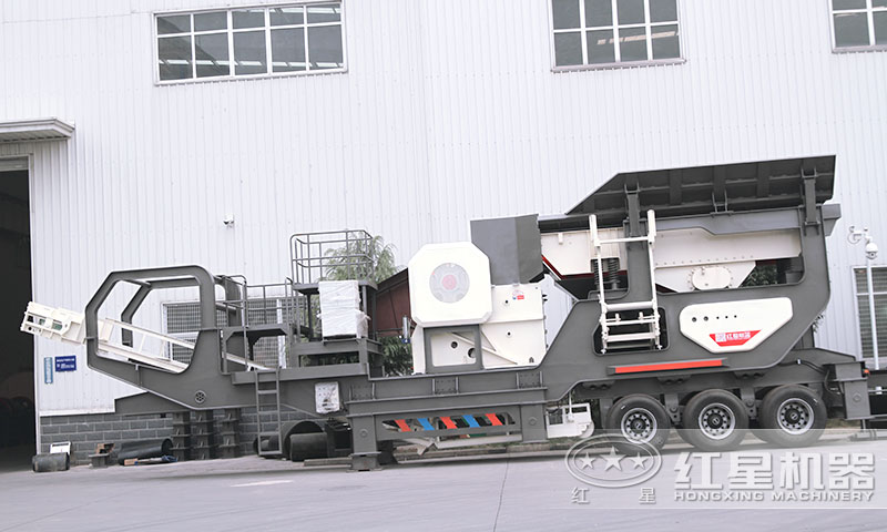 輪胎移動破碎機