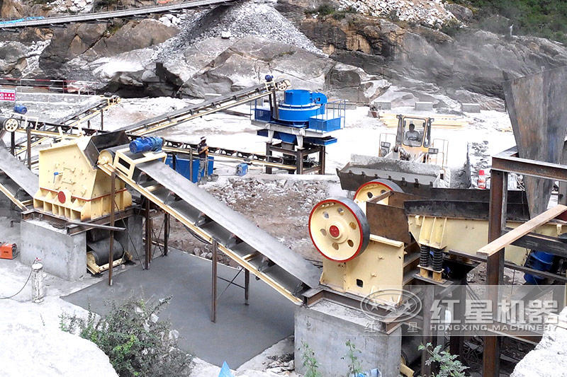 河北尾礦石生產(chǎn)案例現(xiàn)場(chǎng)