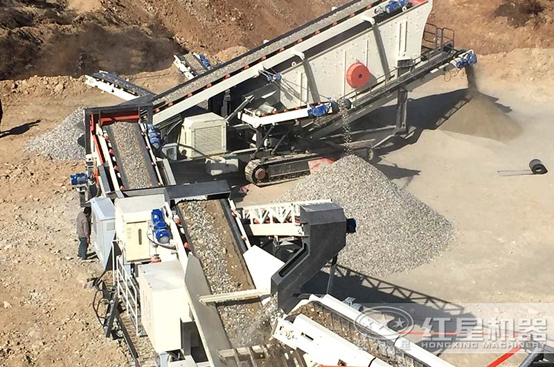 移動式花崗巖生產現場