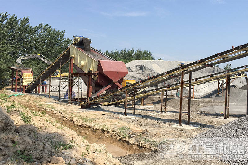 河南石料生產現場