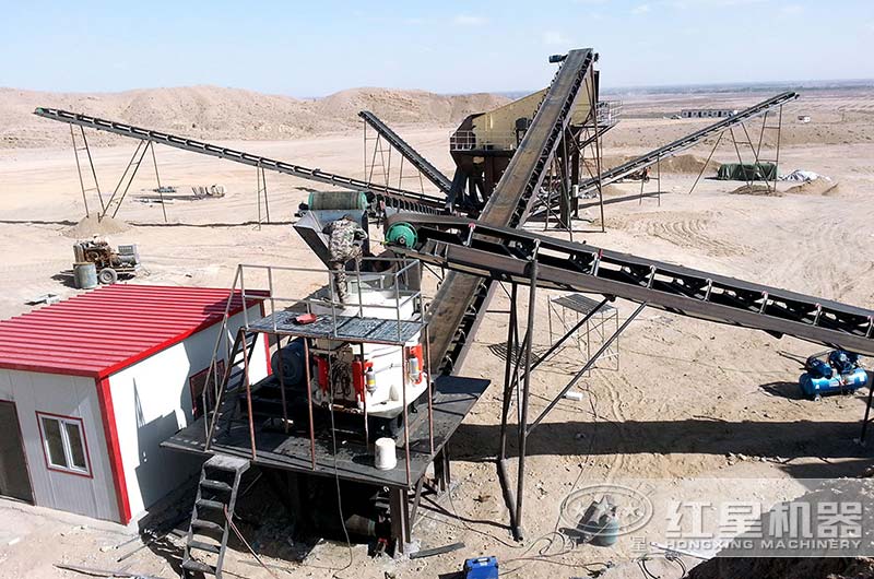 河北保定固定砂石生產線