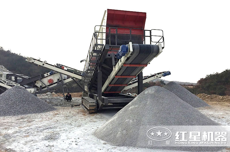 制砂生產(chǎn)線現(xiàn)場