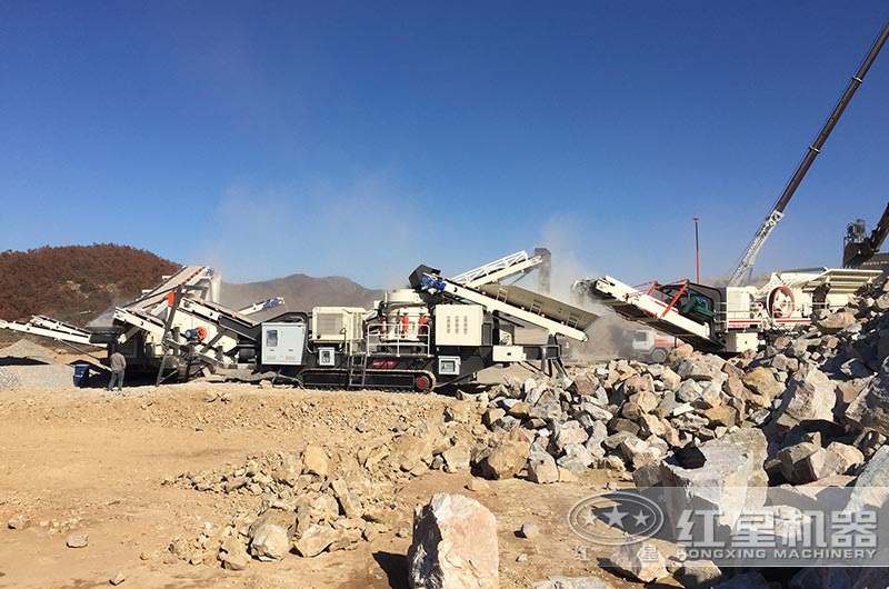 山東移動式制砂生產(chǎn)線