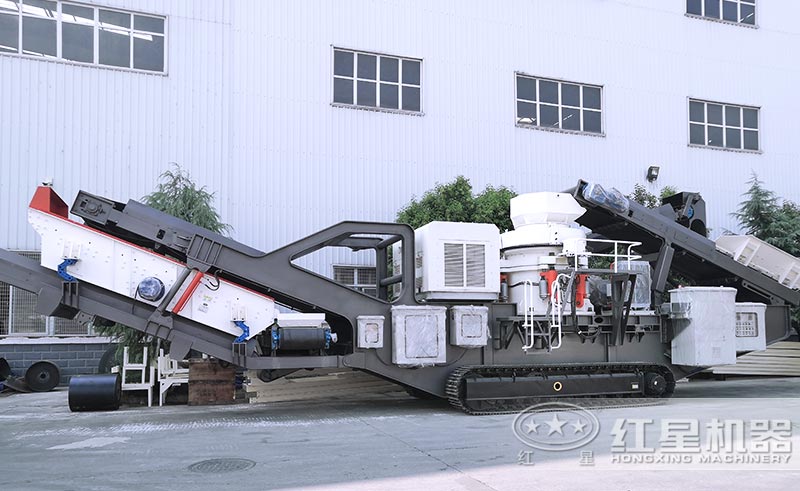 履帶式式移動破碎站廠區圖