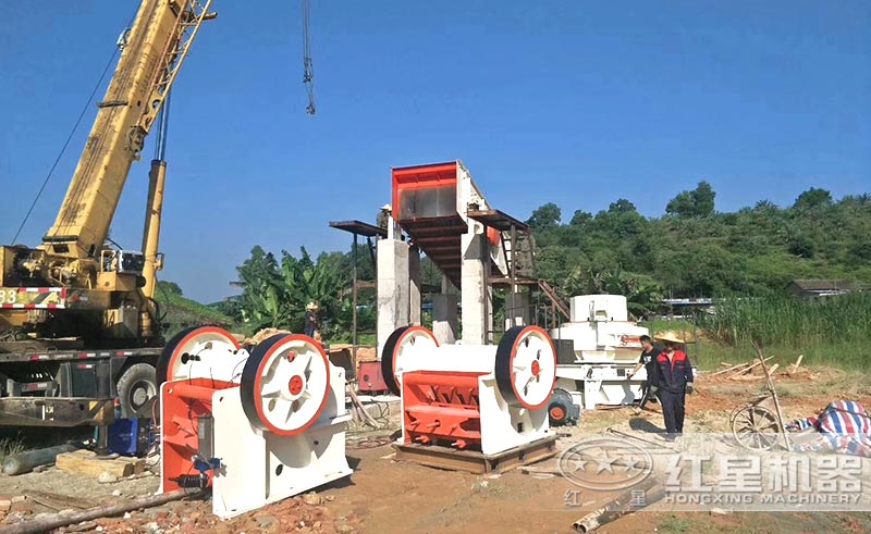 比較簡單的生產線安裝中