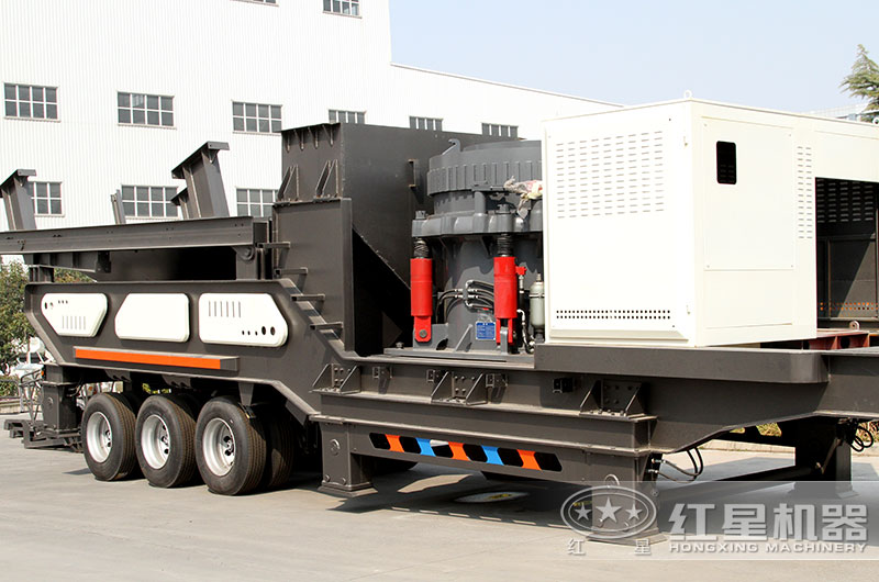 輪胎式移動(dòng)破碎站