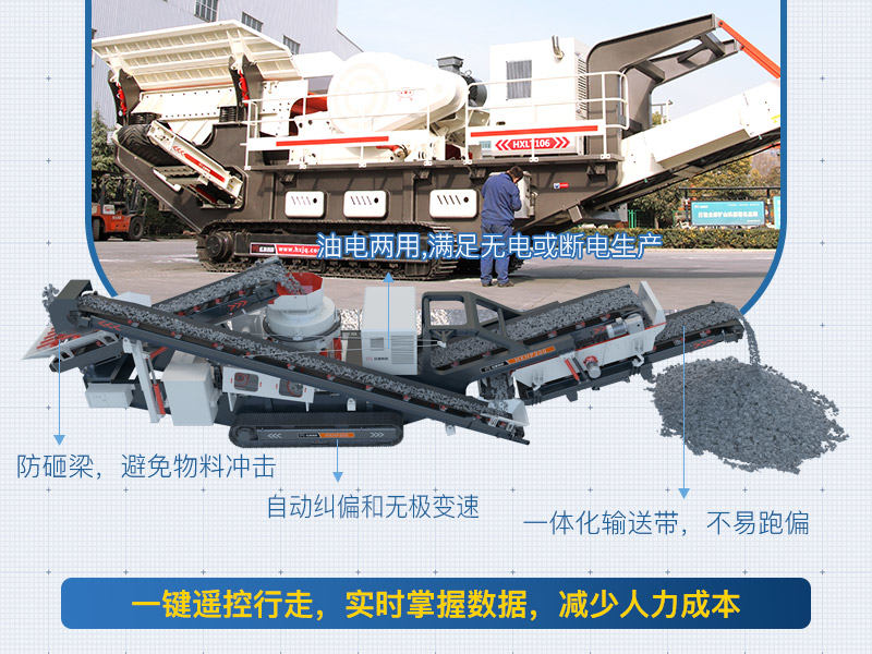 輪胎式移動(dòng)破碎站