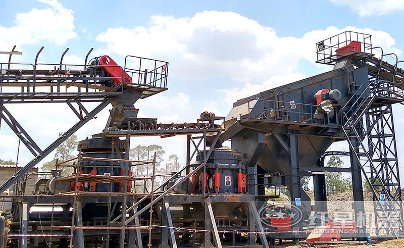 圓錐式破碎機可對多種硬度較大的物料進行破碎