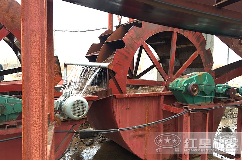 沙石分離機現場實拍