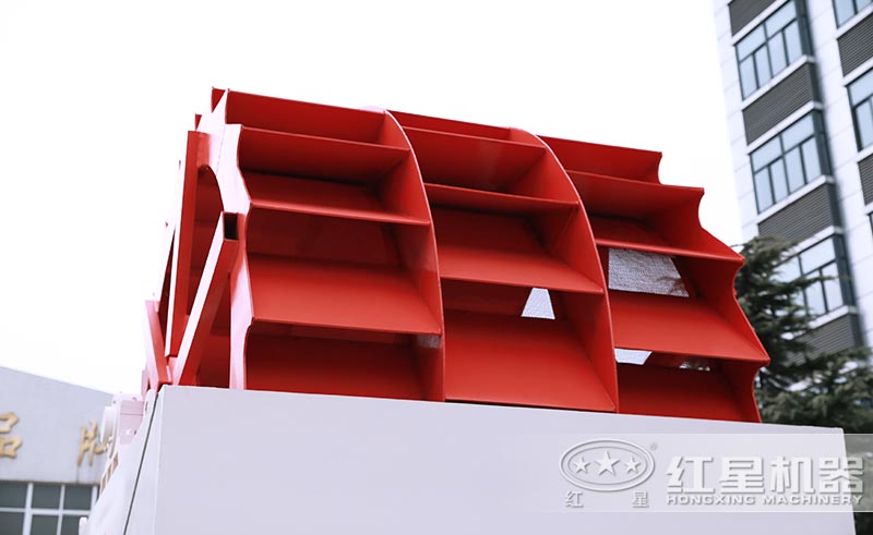 紅星洗砂機側面圖 紅星洗砂機側面圖