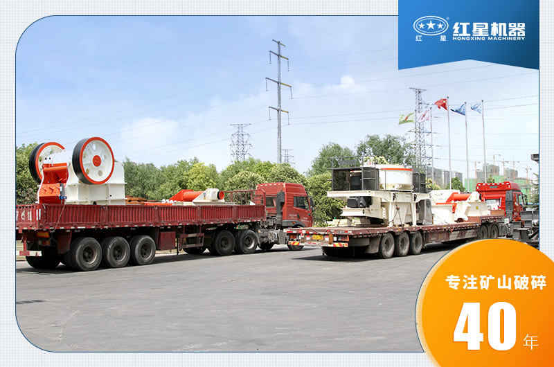 小型打砂機發貨現場