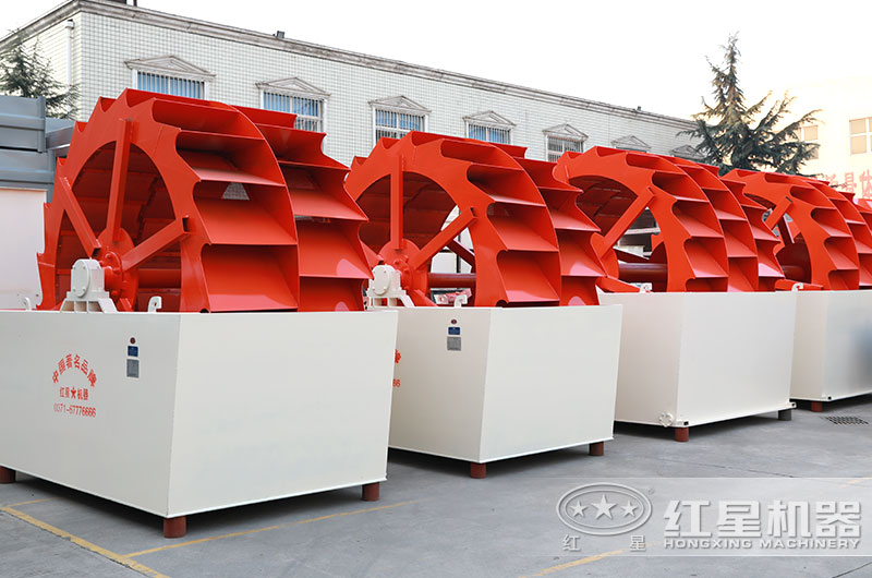 輪斗式洗砂機(jī)廠家實拍圖