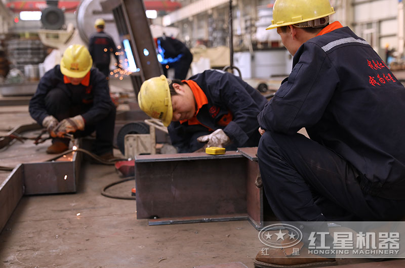紅星機器每一個配件也認真對待