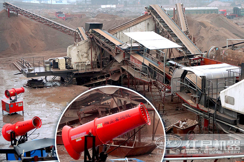 除塵霧炮機(jī)使用現(xiàn)場(建筑垃圾移動(dòng)破) 除塵霧炮機(jī)使用現(xiàn)場(建筑垃圾移動(dòng)破)