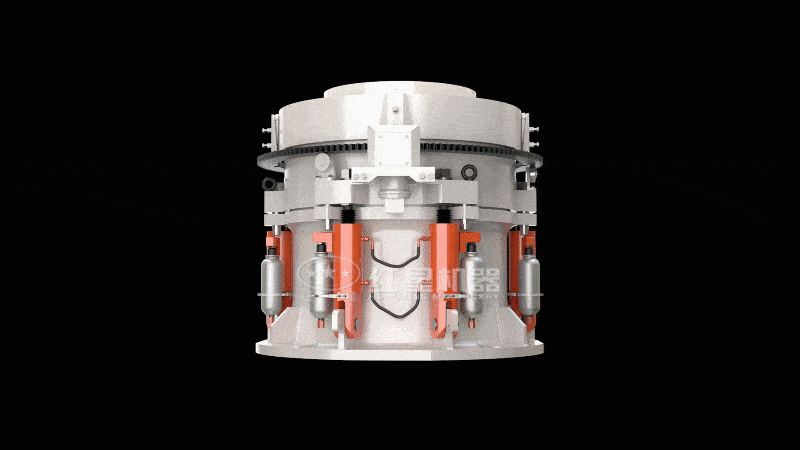 圓錐破碎機(jī)工作原理