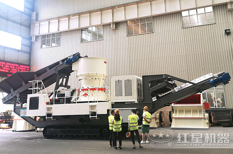 履帶式移動粉沙一體機廠家現貨 履帶式移動粉沙一體機廠家現貨