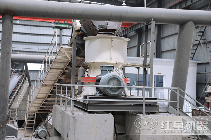 單缸圓錐破現場