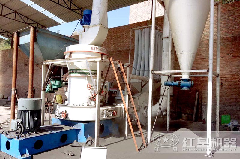 HGM超細磨生產碳酸鈣廣西現場