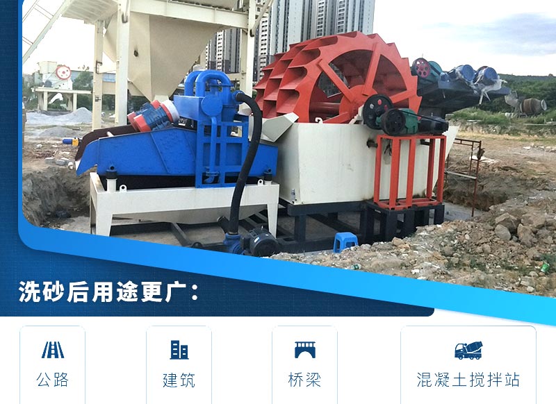 洗砂后成品用途廣泛