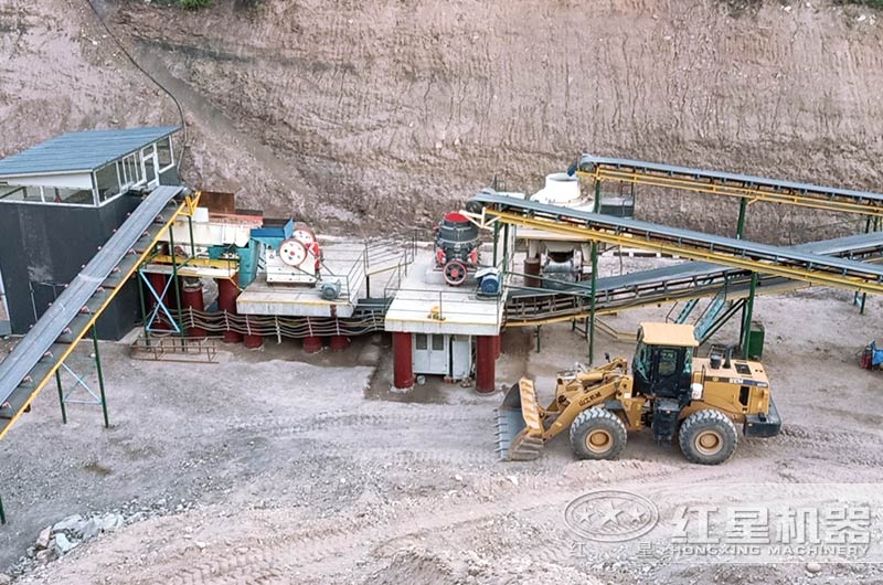 機制砂生產線現場大圖 機制砂生產線現場大圖