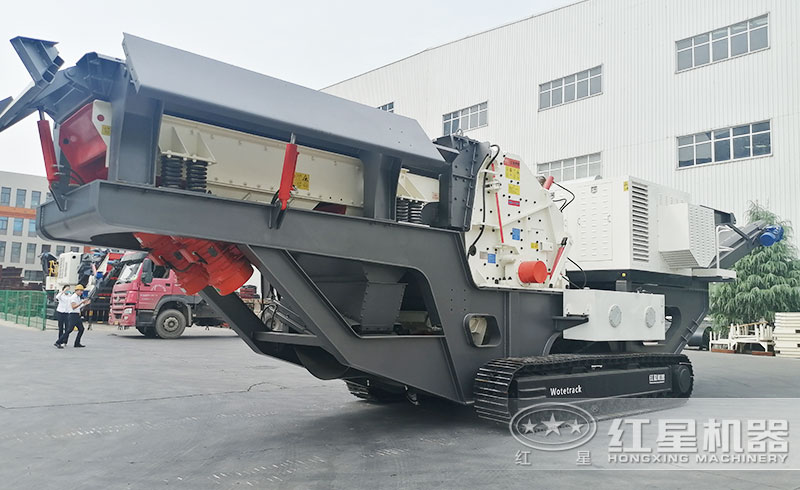 移動混凝土破碎機實拍 移動混凝土破碎機實拍