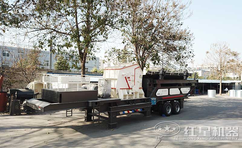 輪胎移動(dòng)破碎站