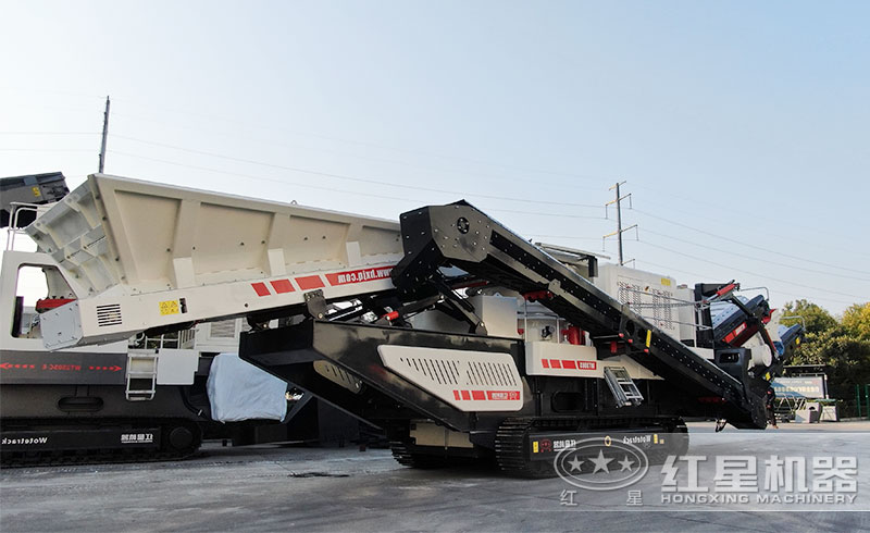 履帶式移動破碎機 履帶式移動破碎機