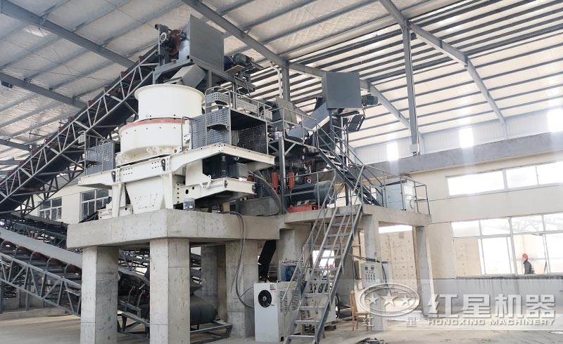 制砂機(jī)現(xiàn)場(chǎng)