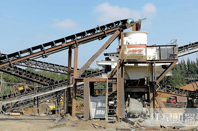 廢石屑粉碎現場