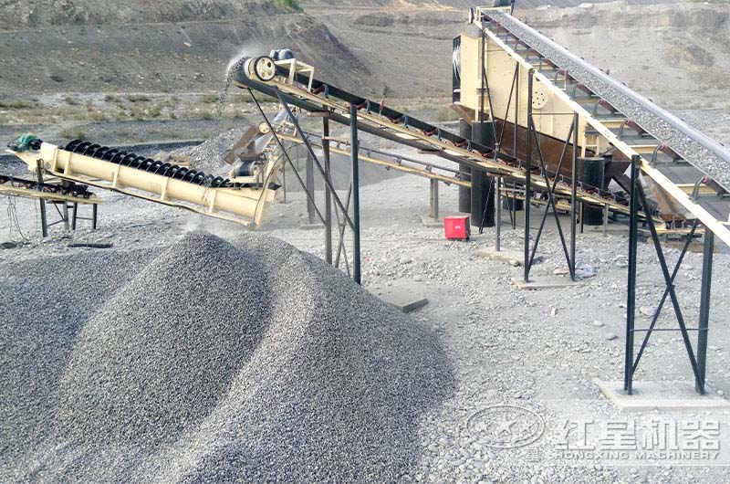 石子破碎生產線現場 石子破碎生產線現場