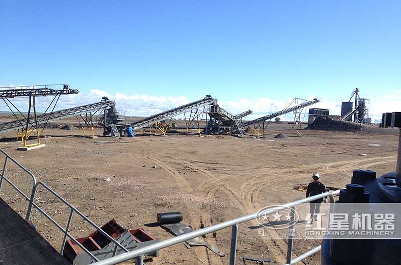 鐵礦石破碎現場