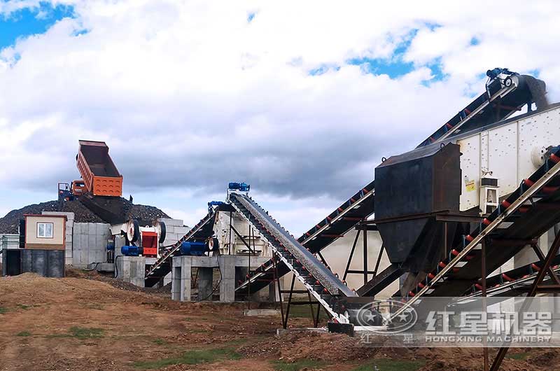 顎式破碎機與反擊式破碎機組合方案