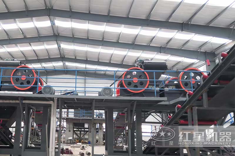 時產300噸花崗巖制砂生產線方案二